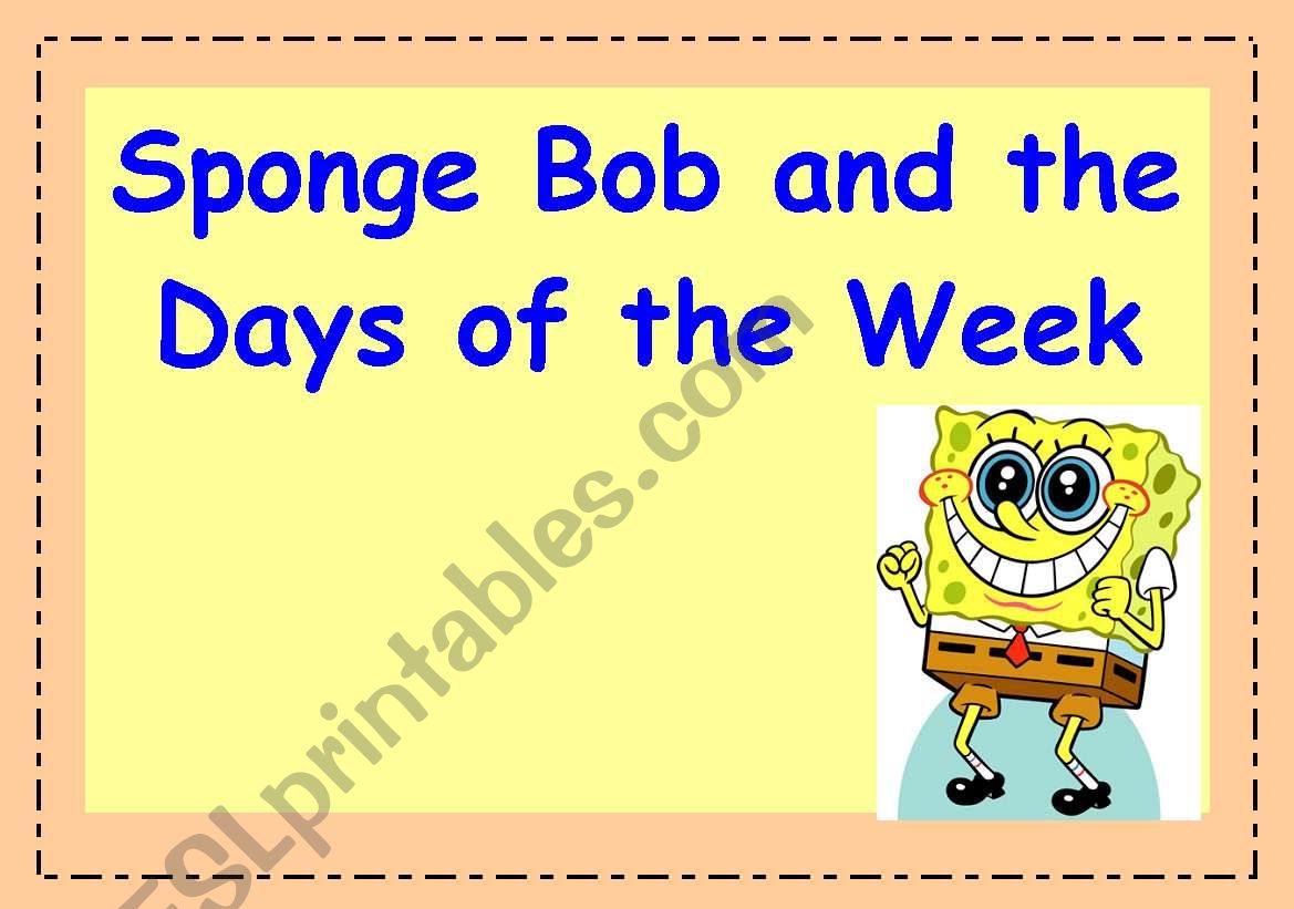 Days of the week story worksheet