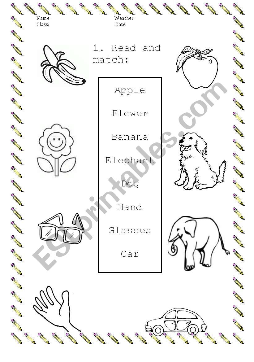 ABC worksheet