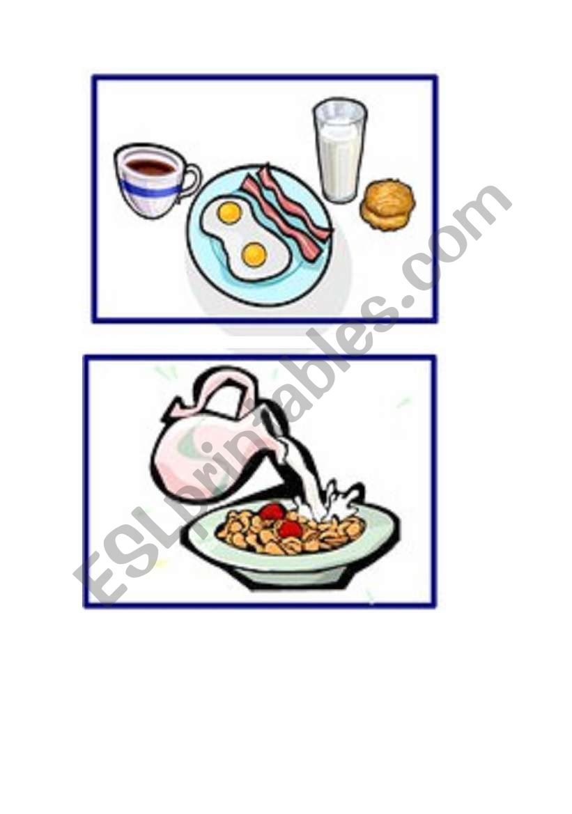 Food worksheet