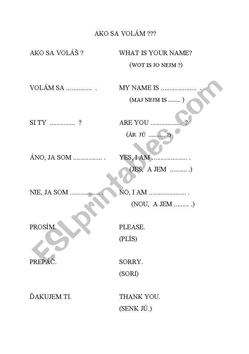 number worksheet