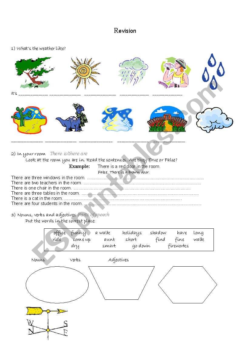 Whats the weather like? worksheet