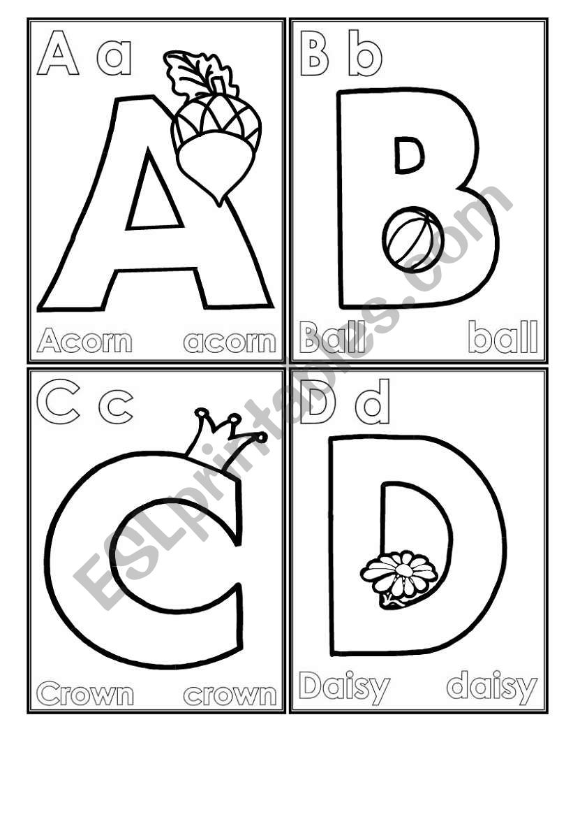 the alphabet worksheet