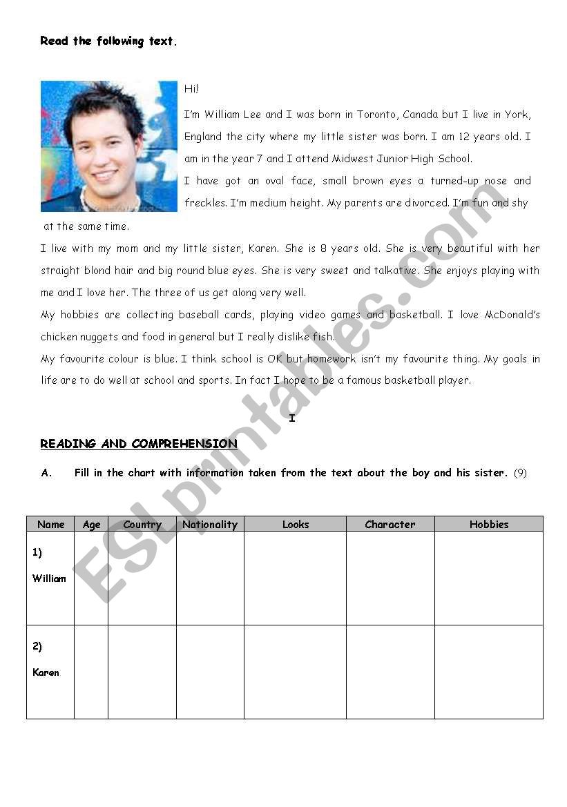introducing ourselves worksheet
