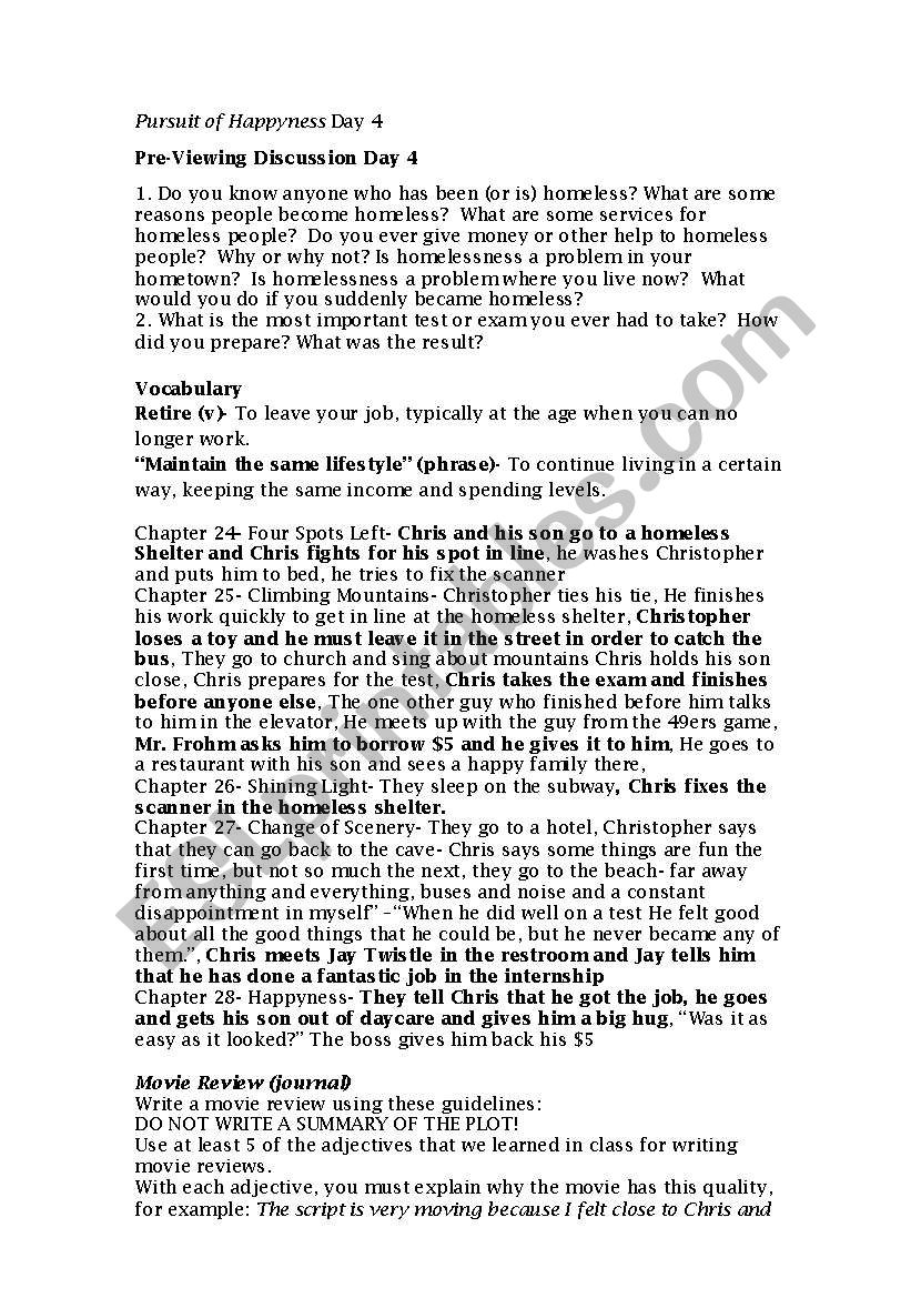 pursuit of happyness movie analysis