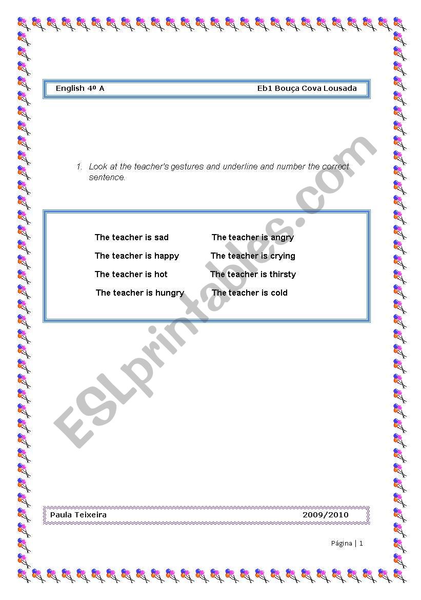 routines worksheet