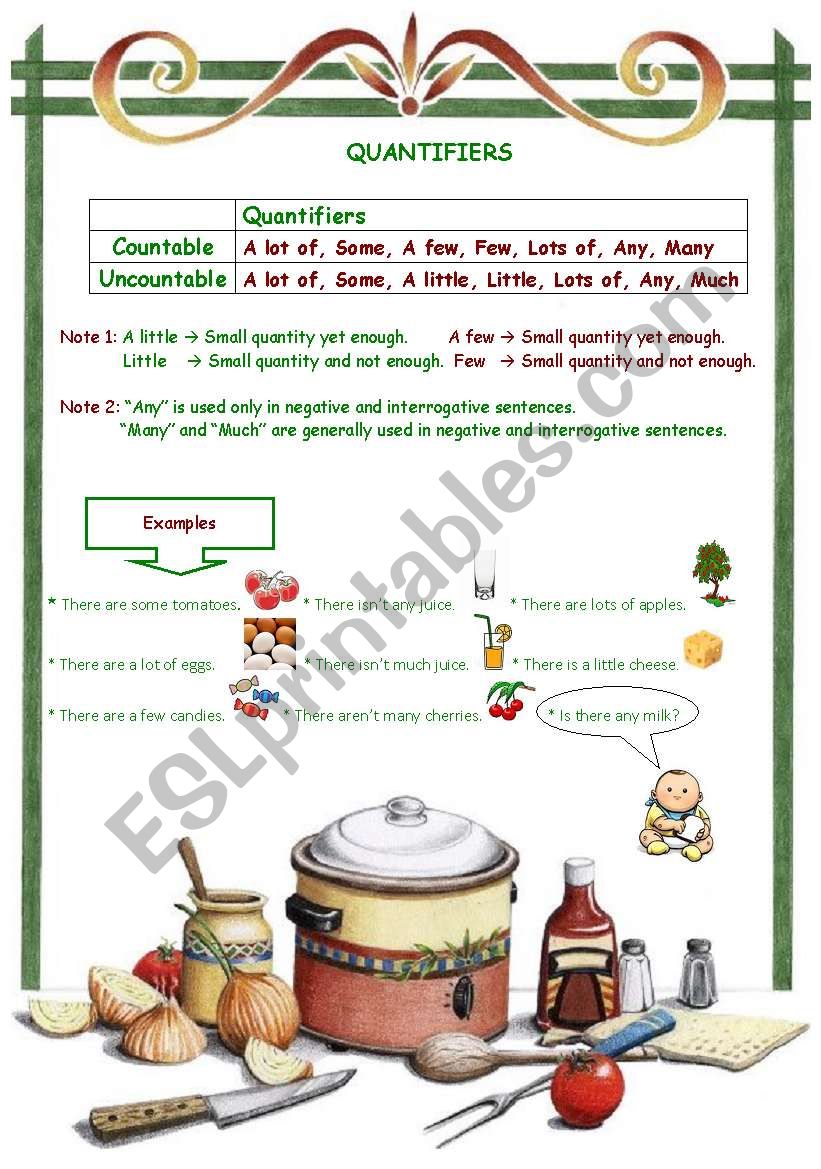 quantifiers worksheet