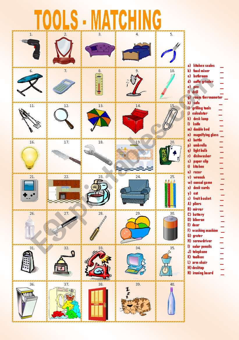 TOOLS__ EDITABLE _ PART 2 worksheet