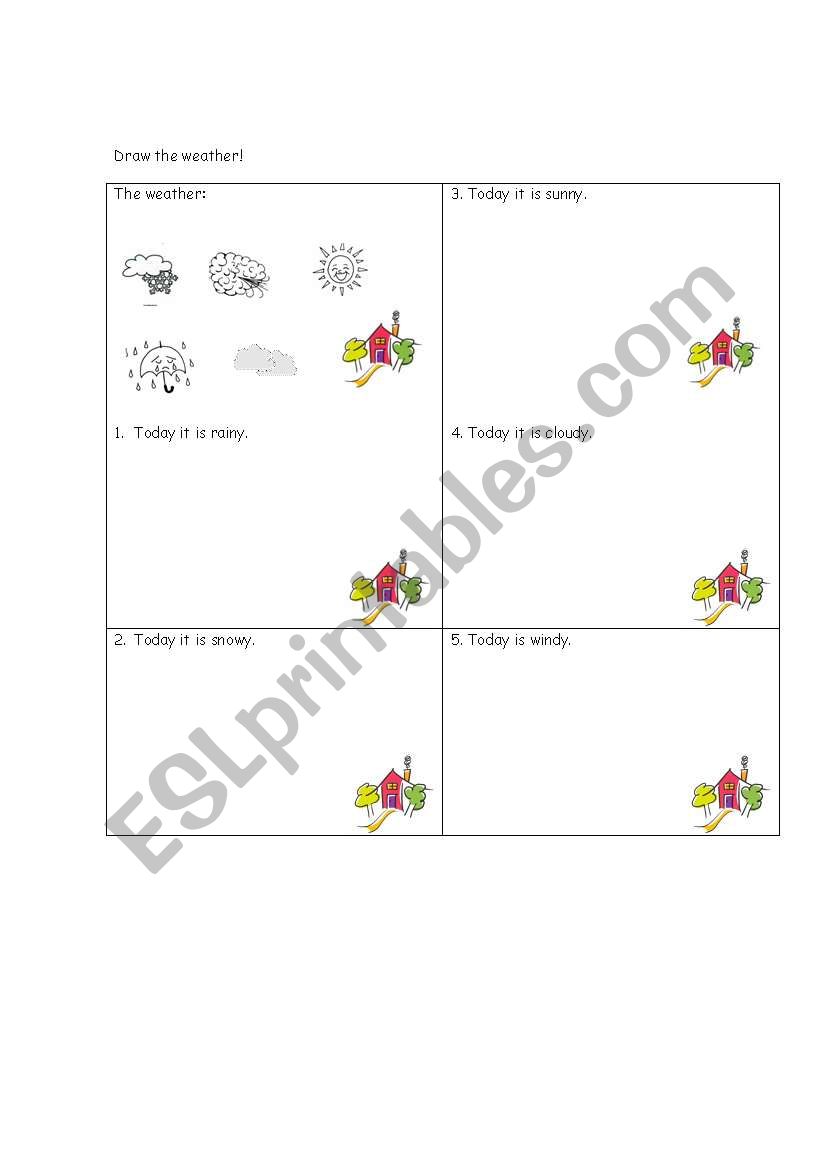 weather worksheet