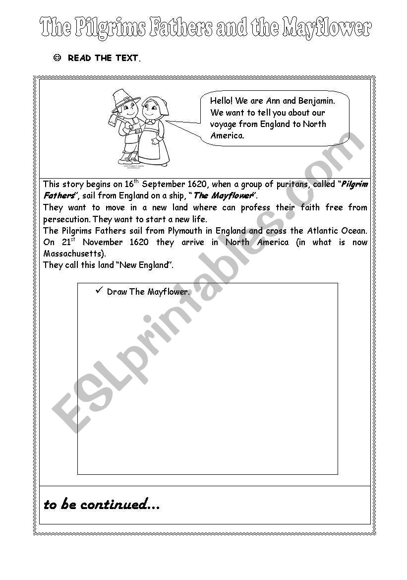 thanksgiving day worksheet