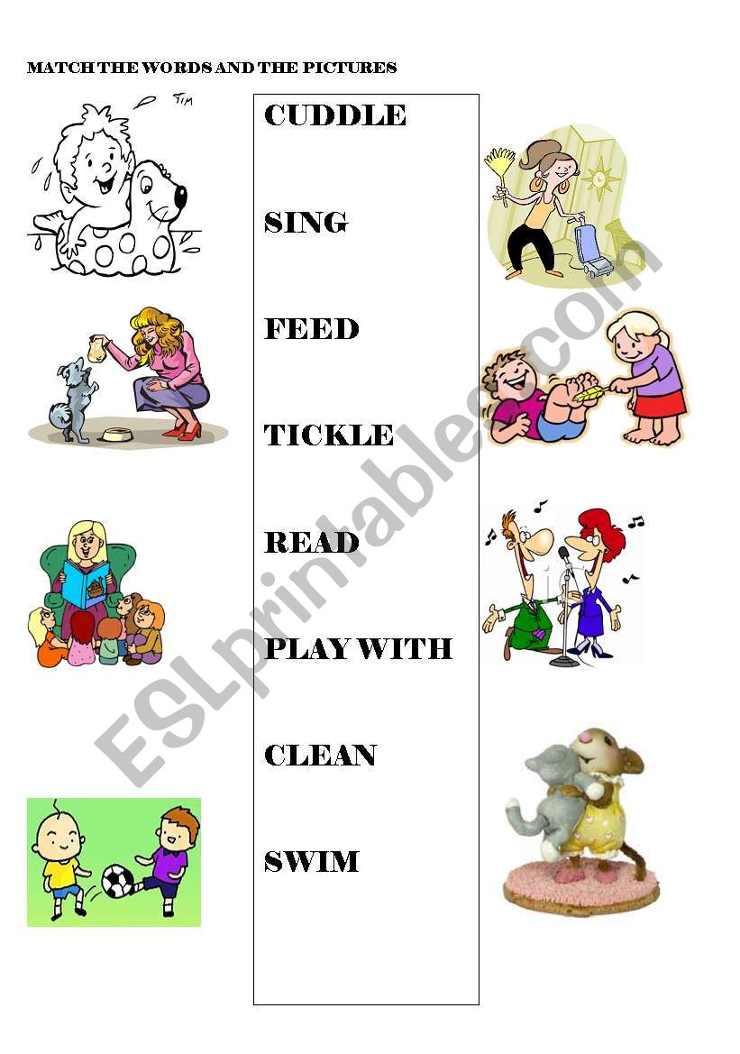 Verbs worksheet