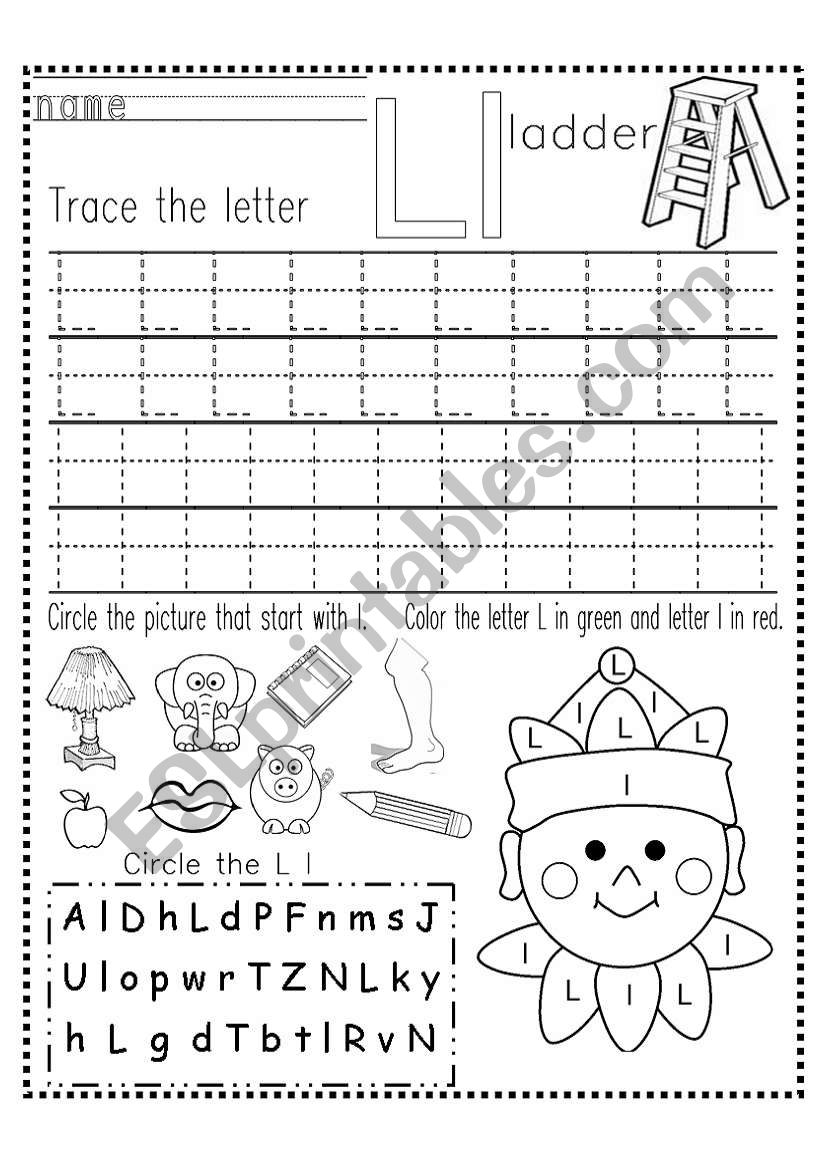 2 PAG WS LETTERS L AND P TRACING AND VOCABULARY