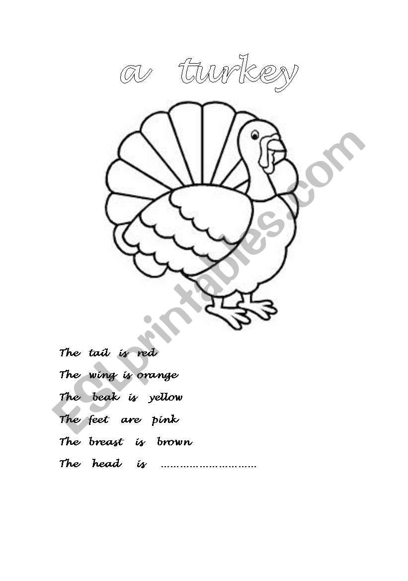 Thanksgiving theme activity for children