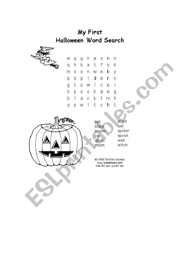 Crossword worksheet