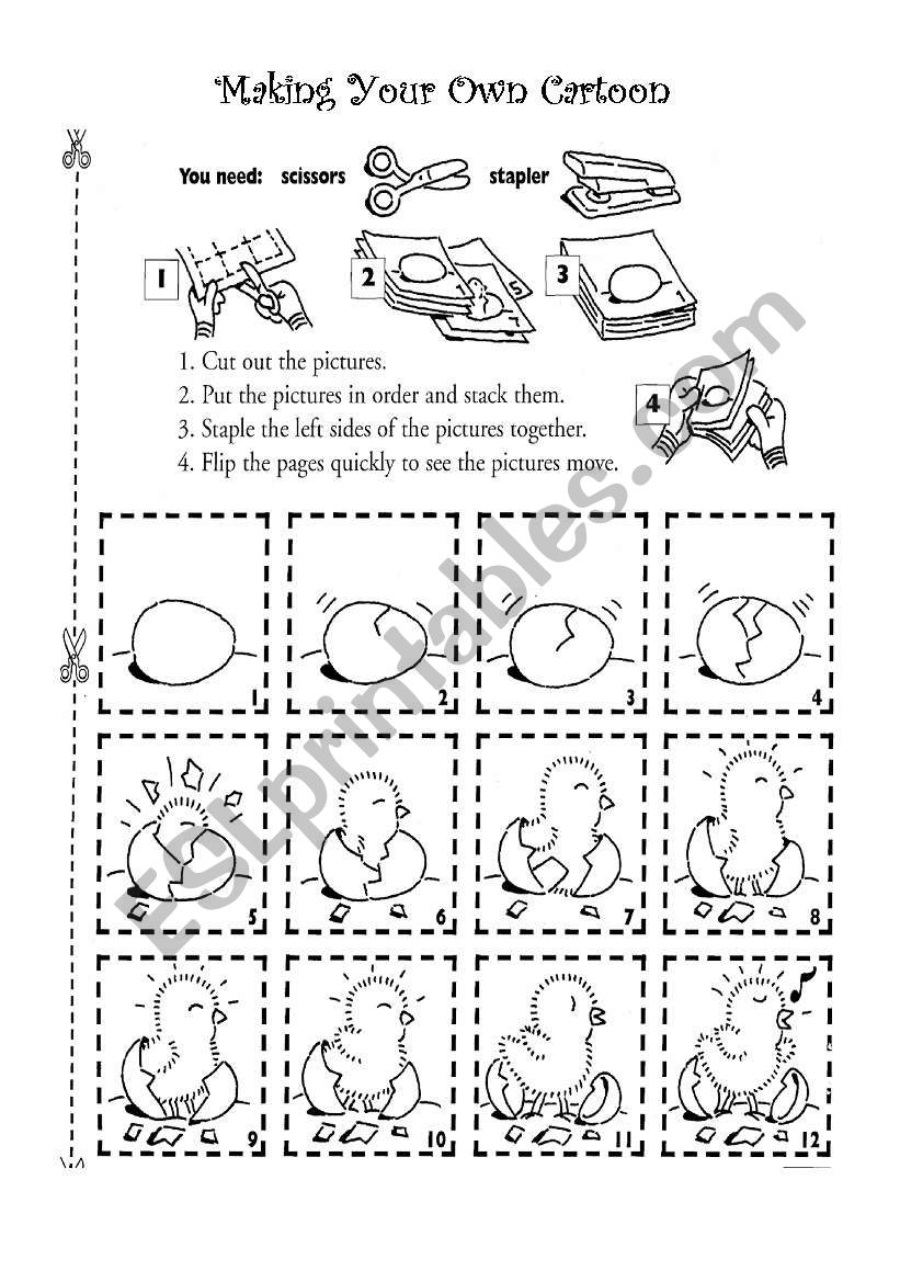 Let your students make their own cartoon!!!!