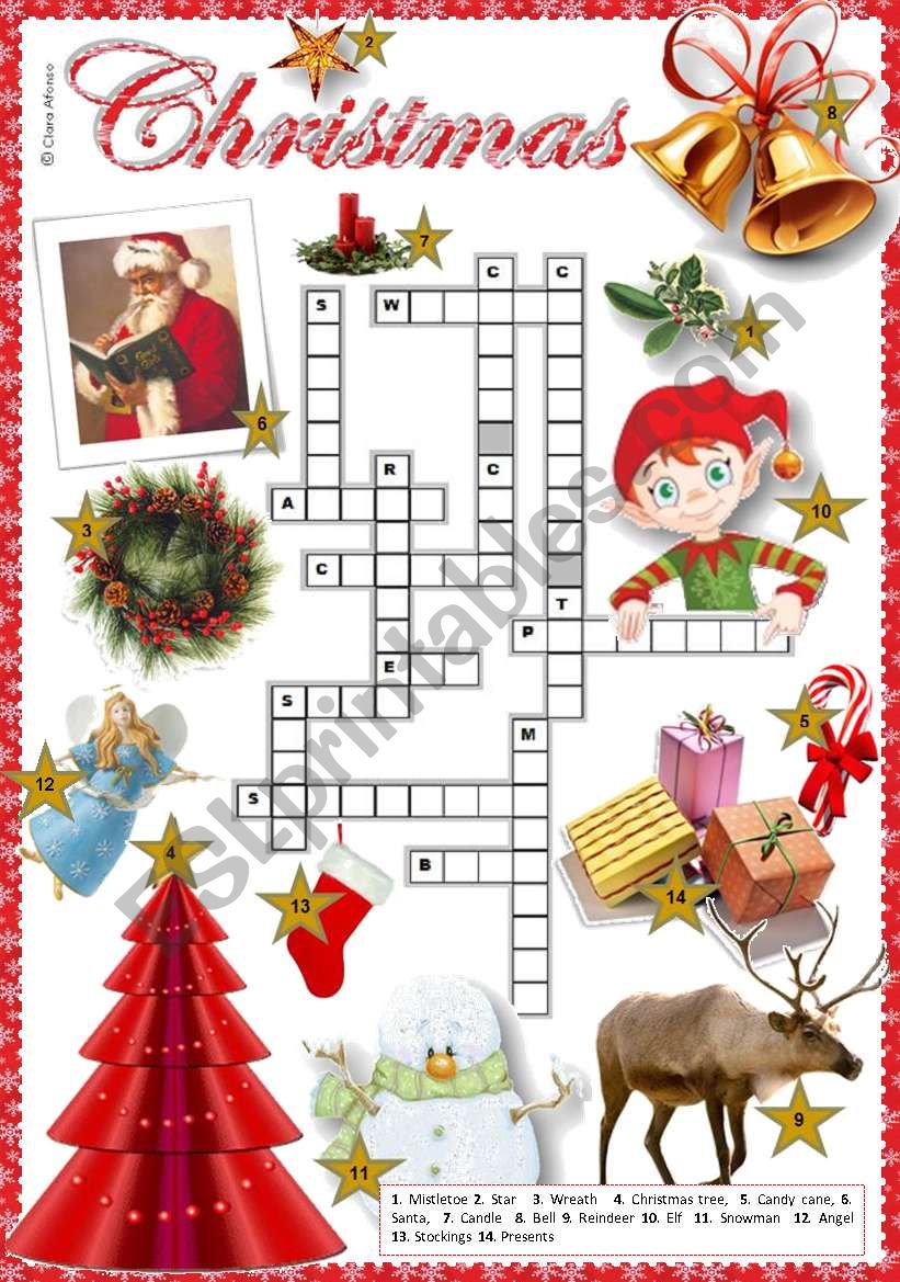 Christmas worksheet