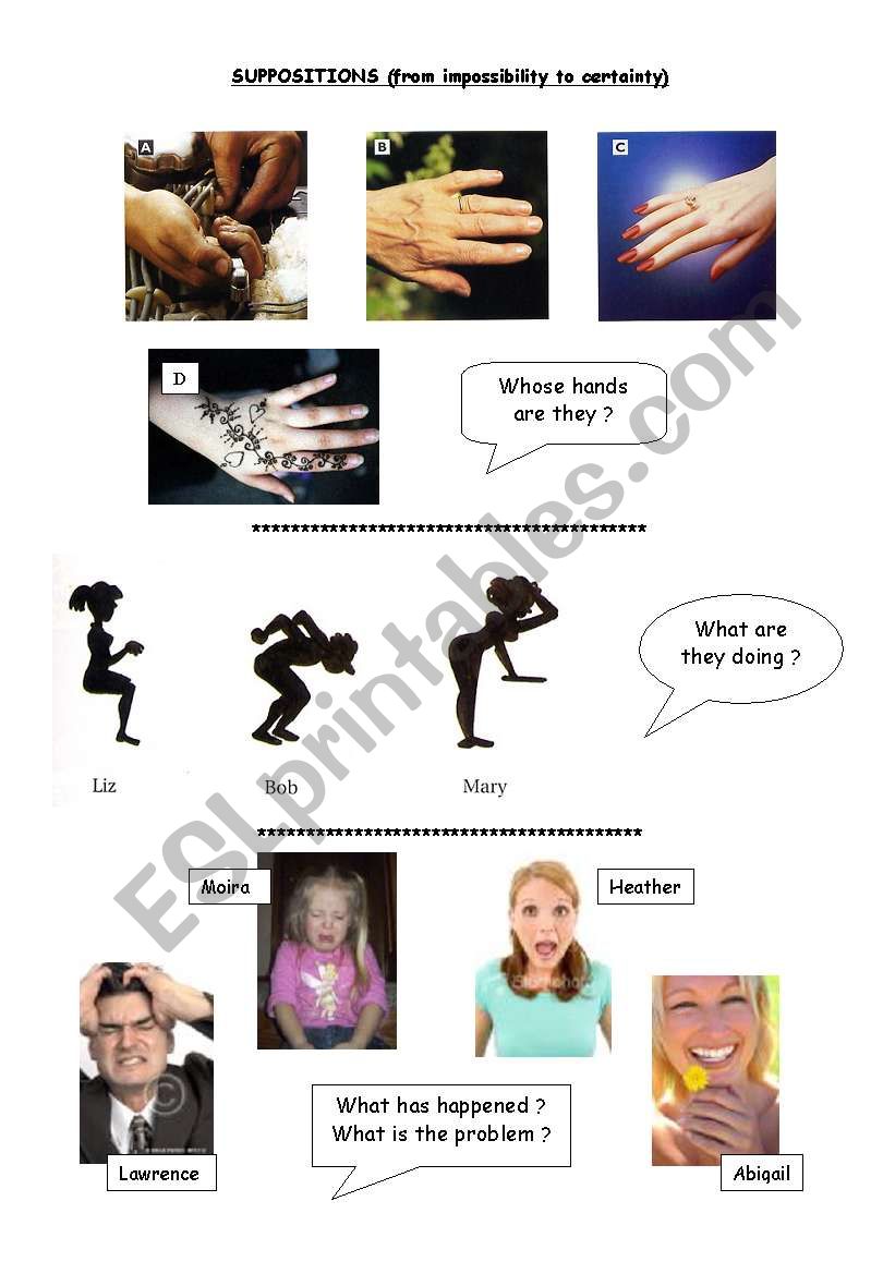 must / may / might / canÂ´t worksheet