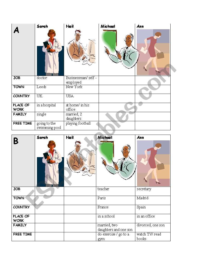 Daily routine questions worksheet