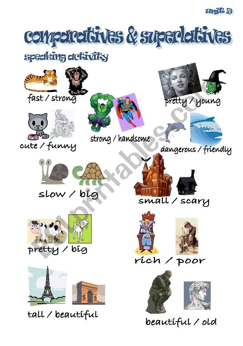 Comparative and superlative speaking. Comparatives and Superlatives speaking Cards. Degrees of Comparison speaking. Comparative Superlative speaking. Comparative adjectives speaking.