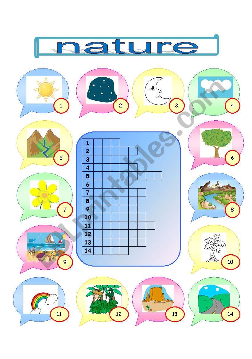 nature worksheet