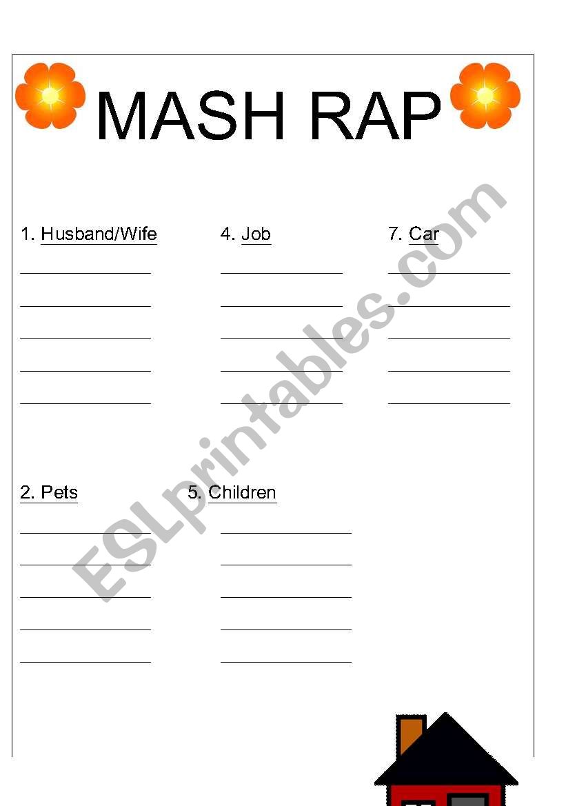 MASH worksheet
