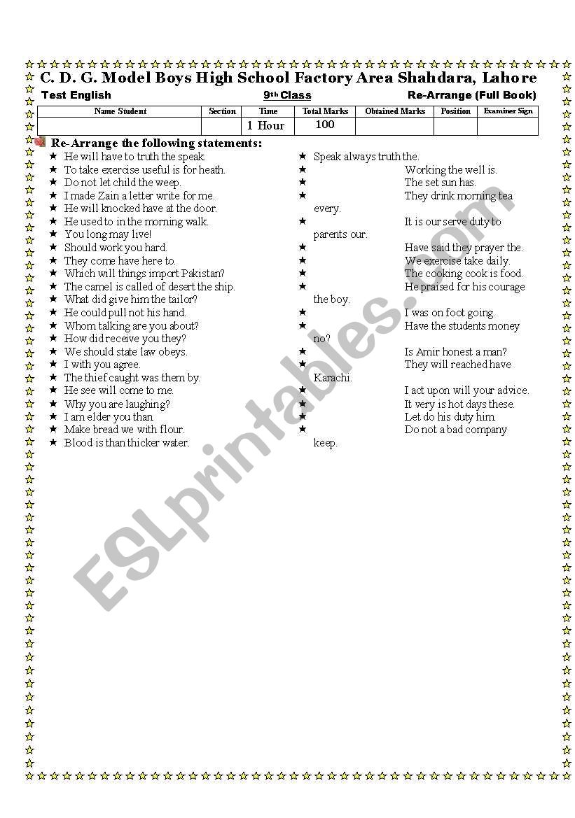 english-worksheets-re-arrange-the-sentences