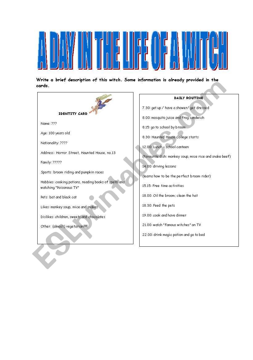 guided writing worksheet