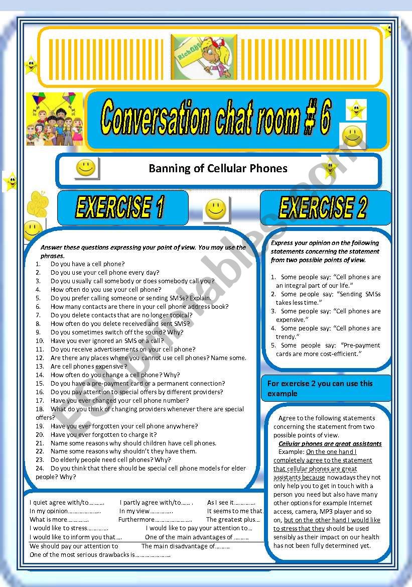 Chat Room #6  worksheet