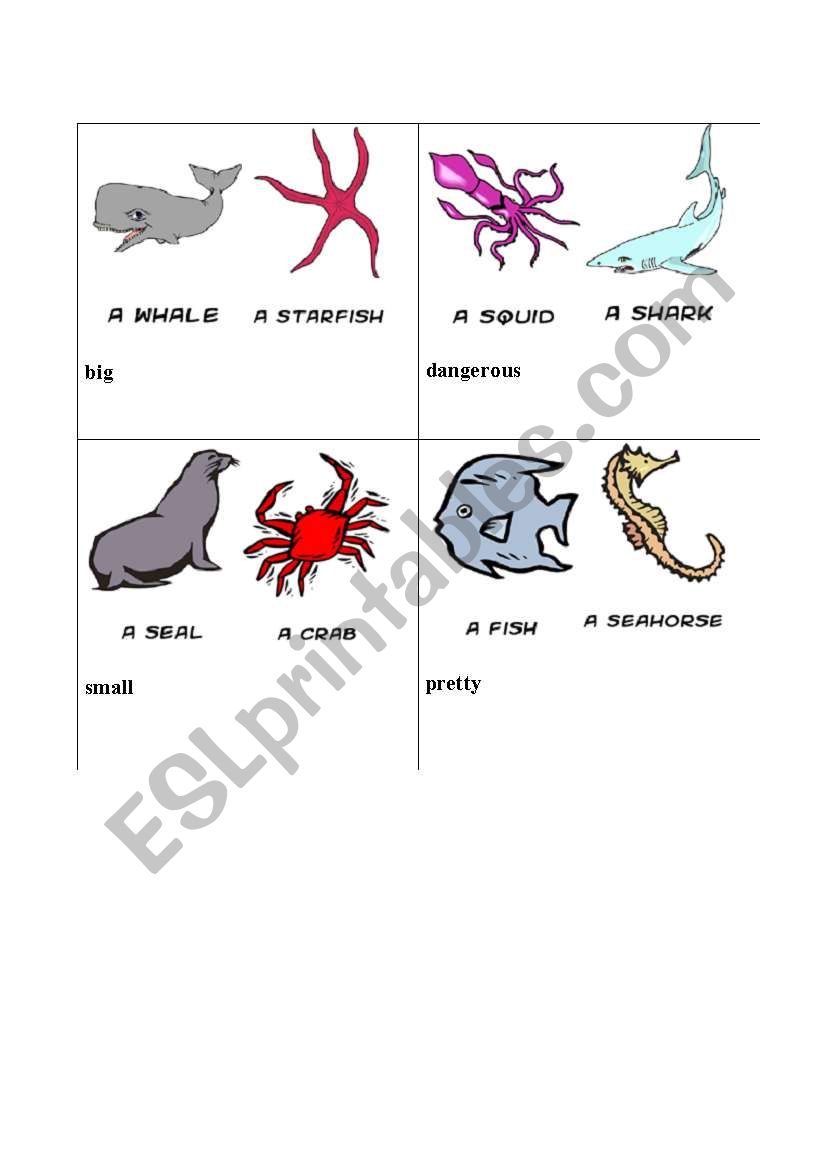 Comparative and superlative worksheet