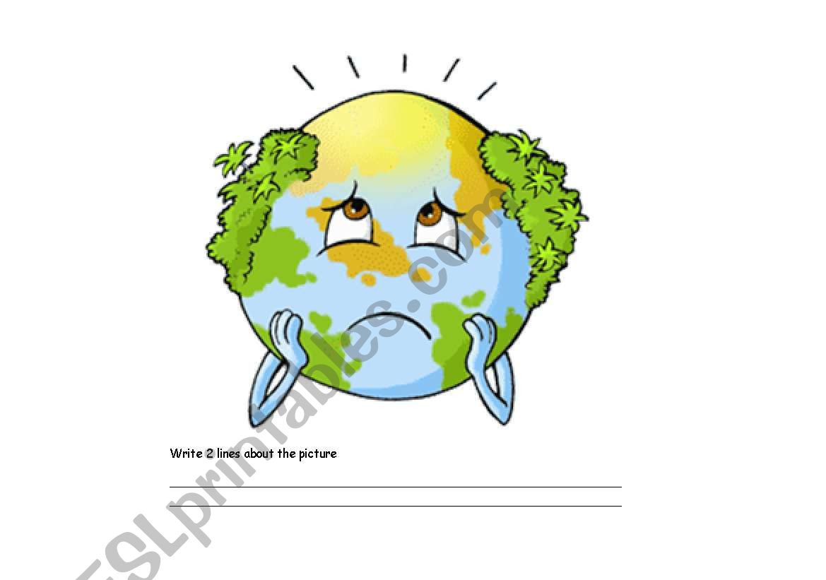 pollution worksheet