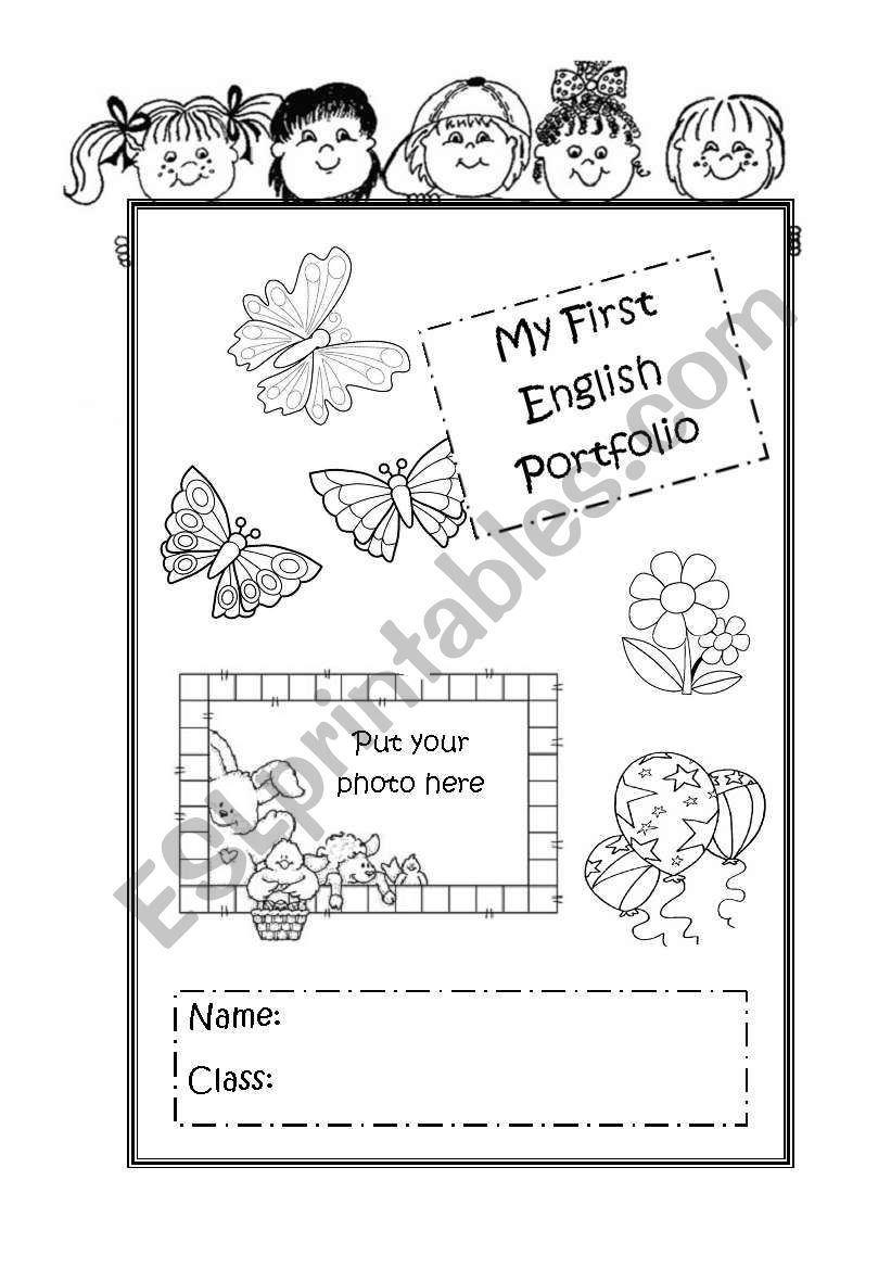 My first English Portfolio worksheet