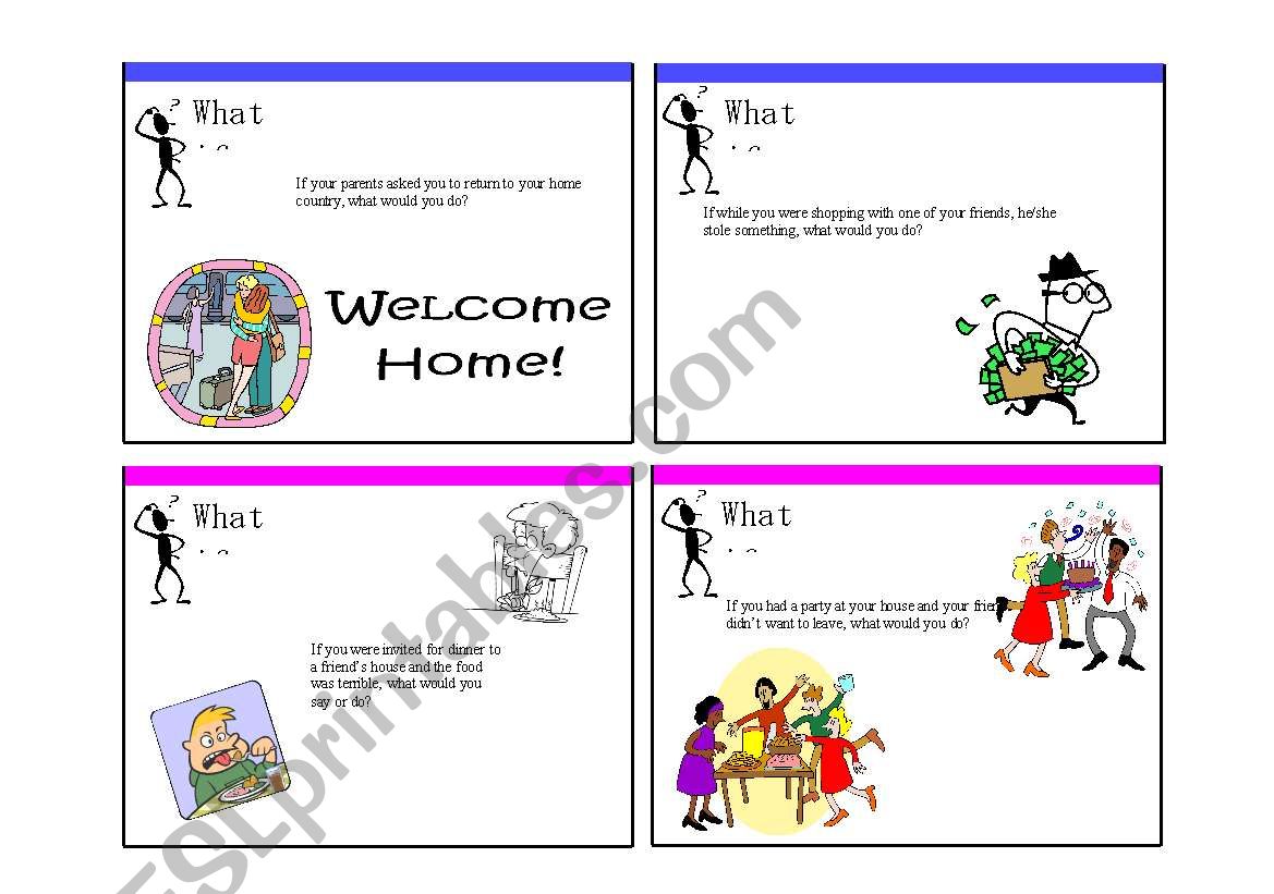 Conditional Line Ups 3 worksheet