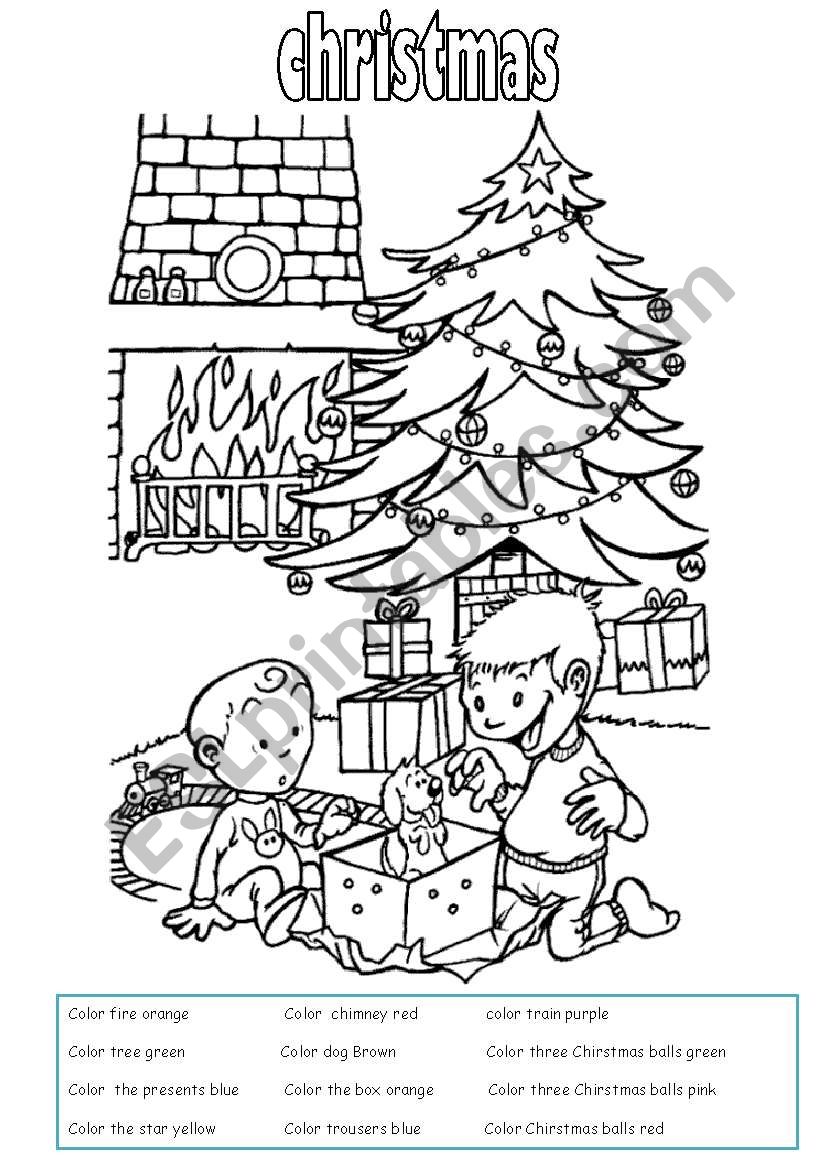 christmas worksheet