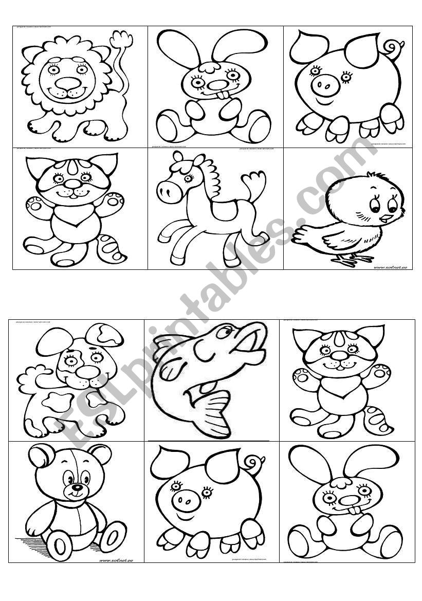 Bingo_Animals worksheet
