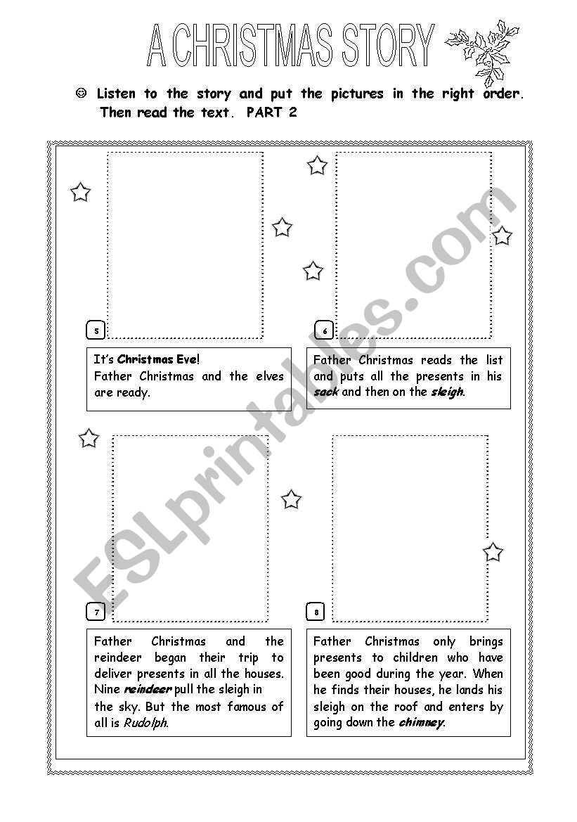 A Christmas Story - Part 2 worksheet