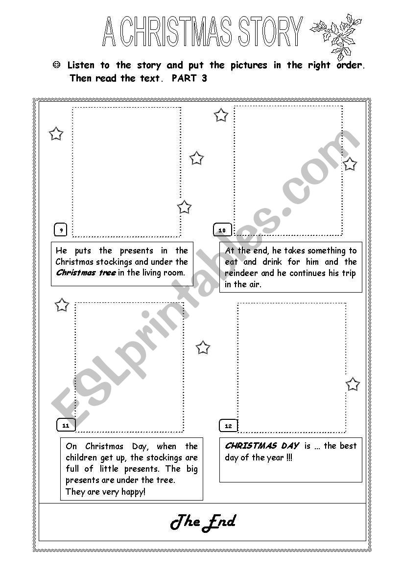 A Christmas Story - Part 3 worksheet