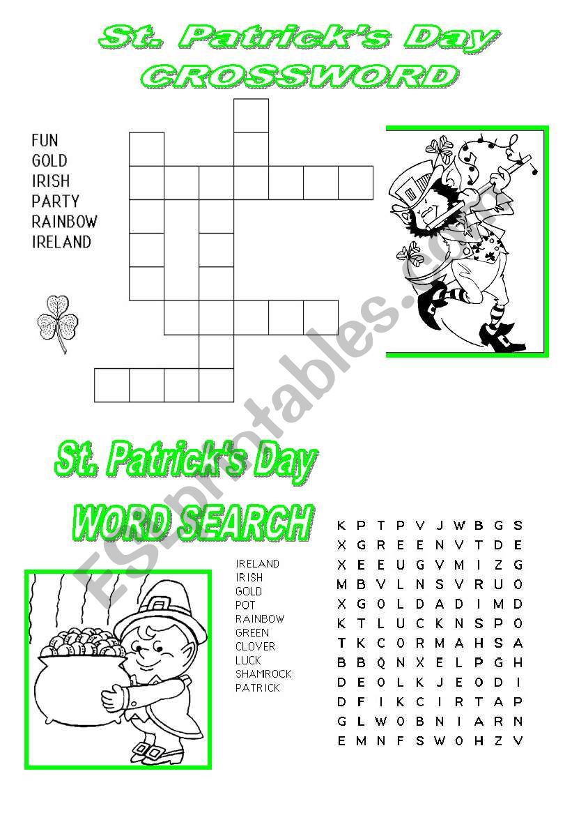 St. Patricks Day worksheet