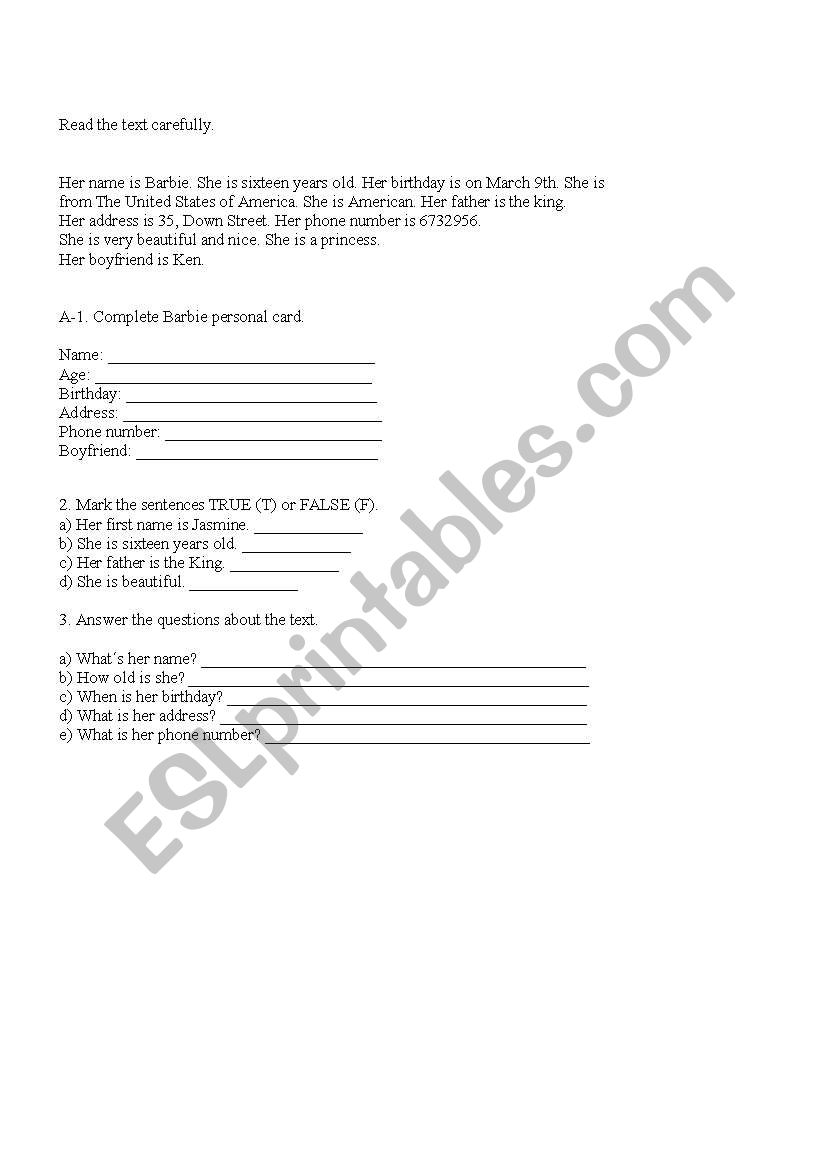 Revisions 5th Grade worksheet