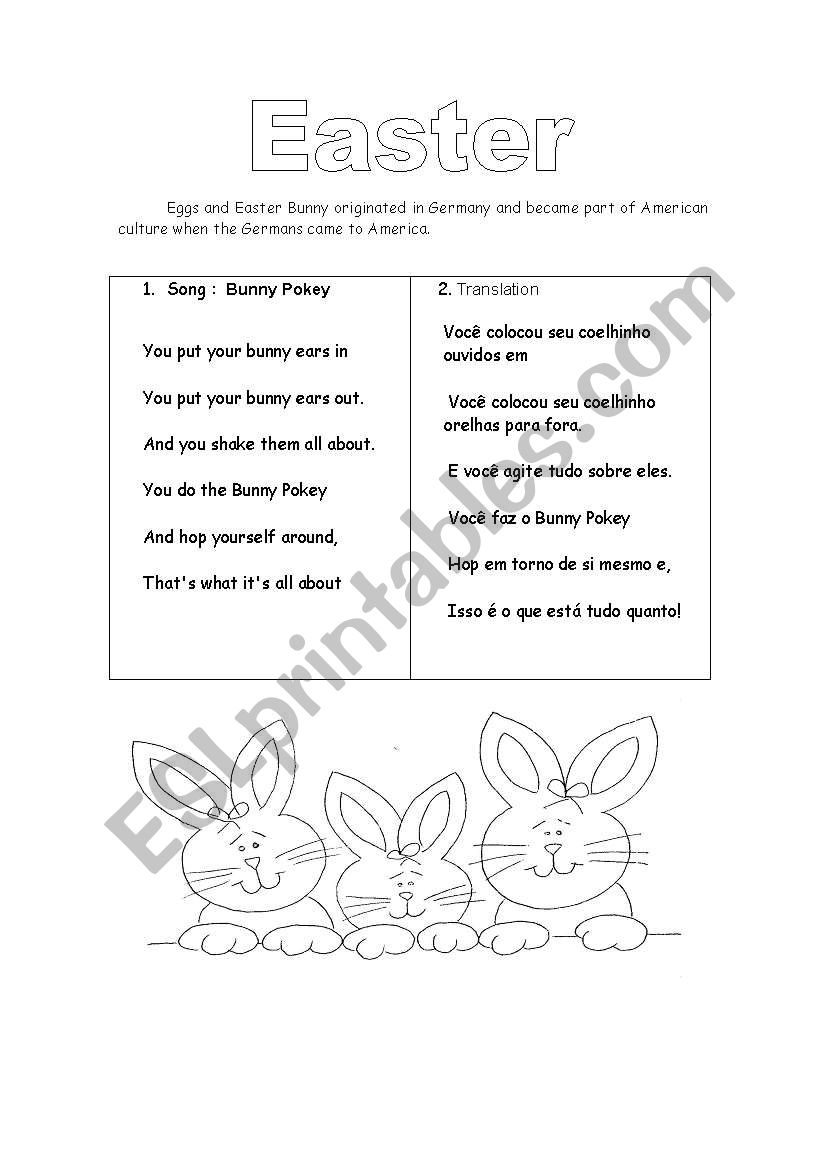 Easter worksheet