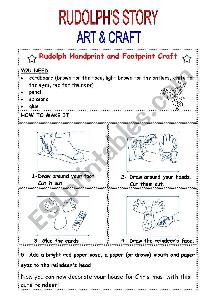 Rudolphs Story-part 3 worksheet