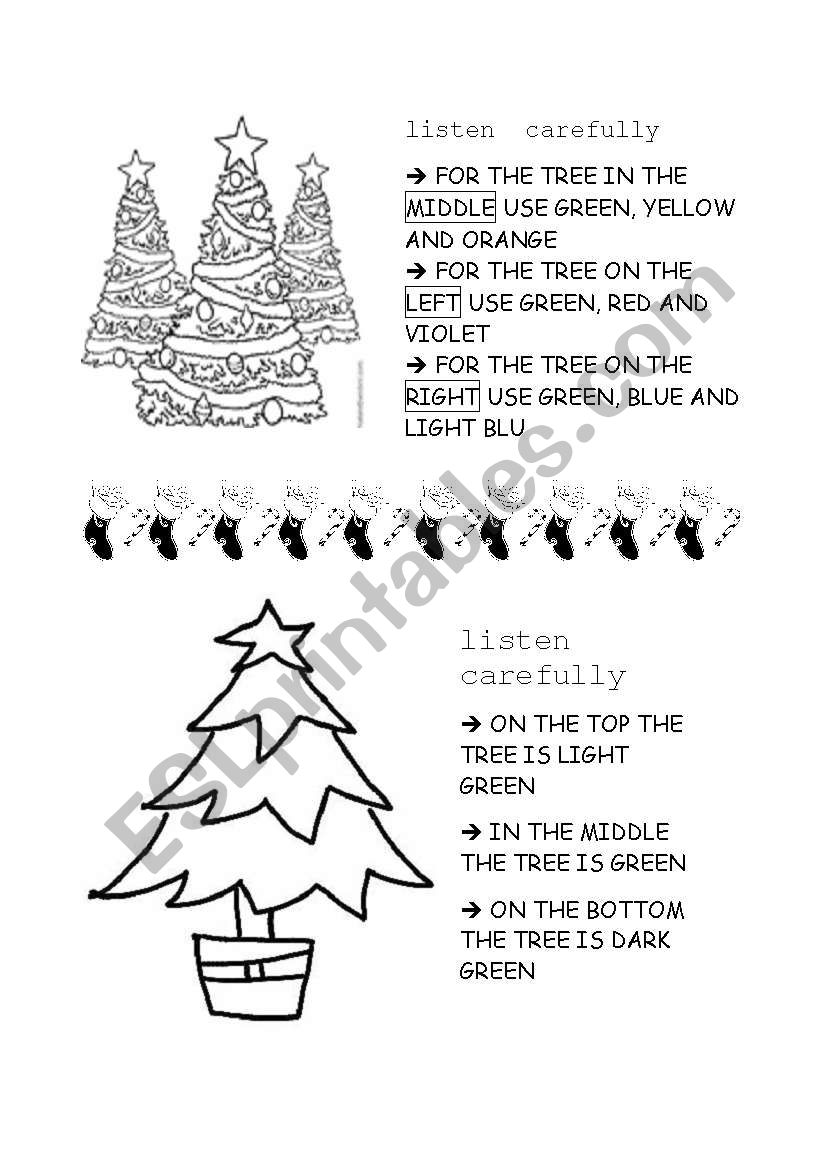 christmas time 2 worksheet