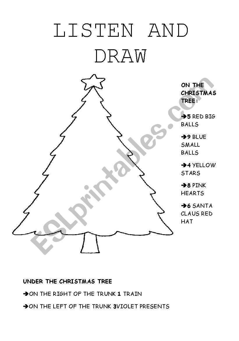 christmas time 3 worksheet