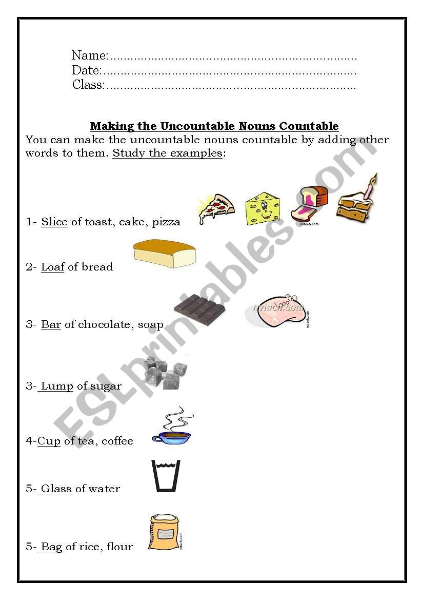Making the uncountable countable 1
