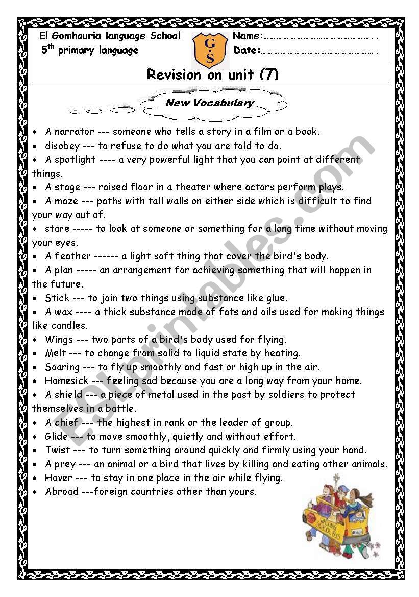 macmillan 5th grade worksheet