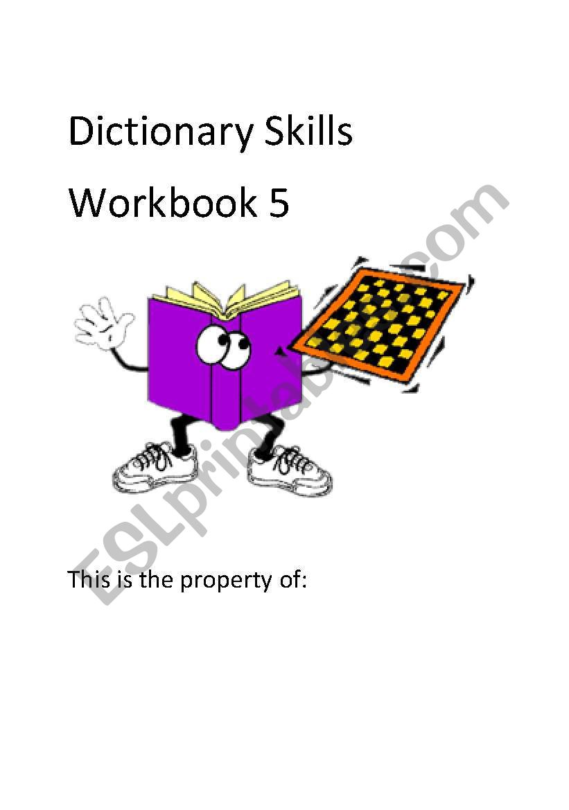 Dictionary Skills workbook - Senior Primary