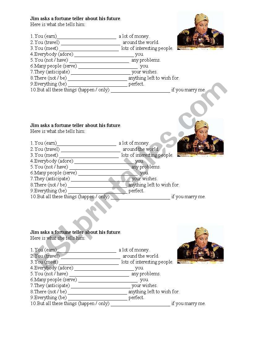 future teller worksheet