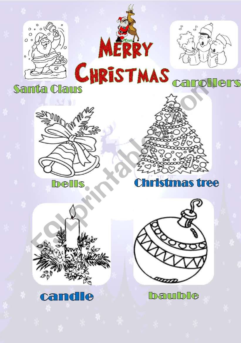 Christmas worksheet