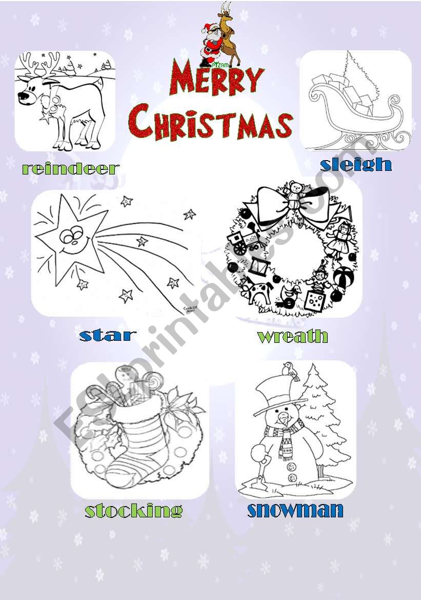 Christmas worksheet