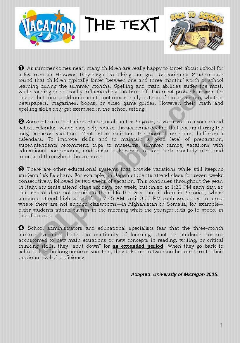 FULL TERM ENGLISH PAPER N°1 FOR 4th FORM C.CORE TUNISIAN CURRICULUM December 2010