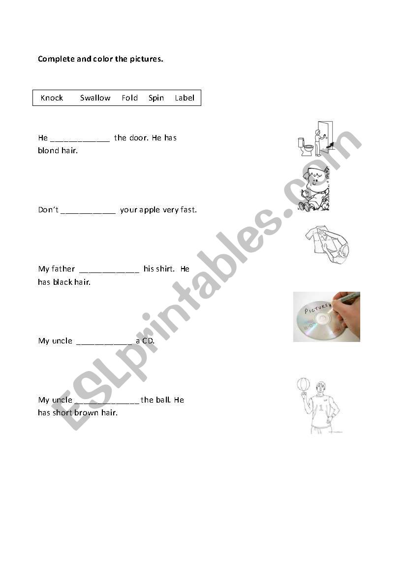 Present  Simple exercise  worksheet