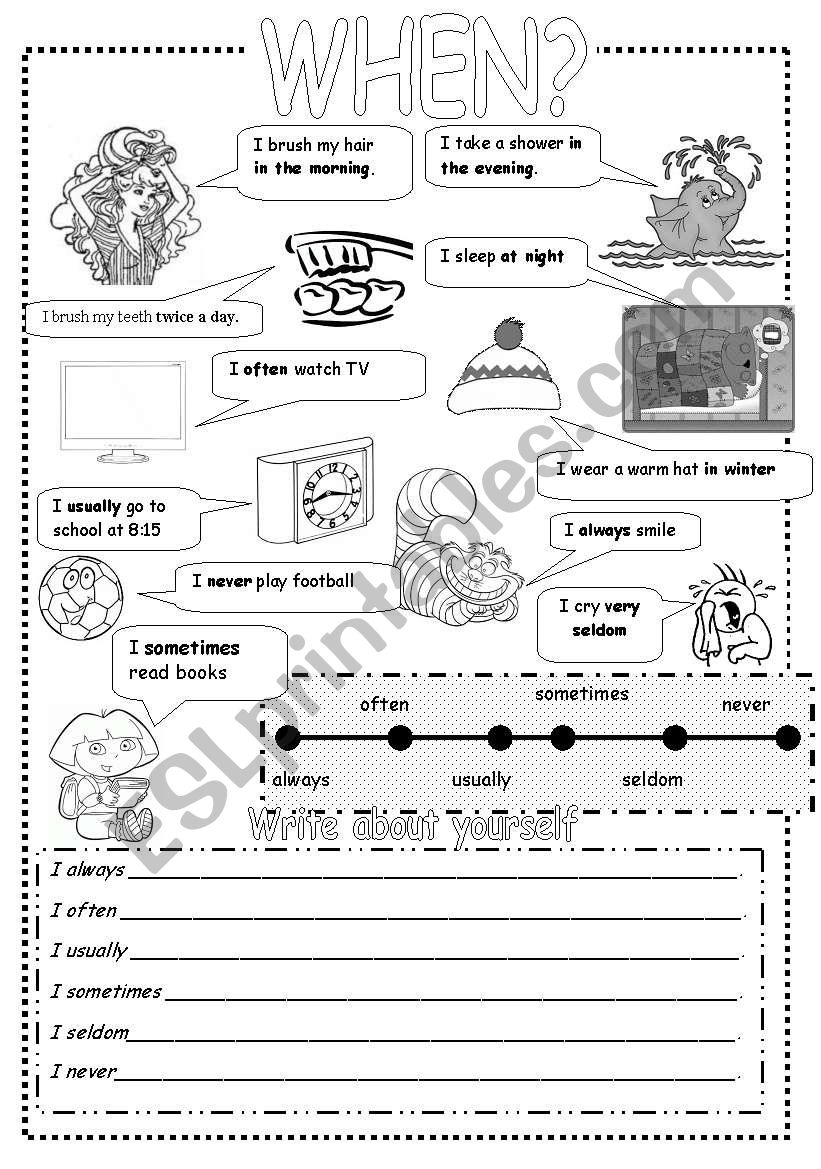 present-simple-time-markers-esl-worksheet-by-numberseventeen